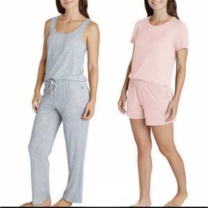 NEW Eddie Bauer Ladies 4-Piece Pajama Set  Size XL